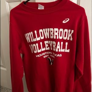 Volleyball crew neck